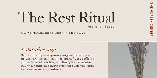 The Rest Ritual - Restorative Yoga