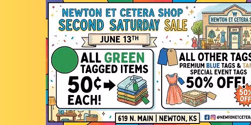 Second Saturday Sale