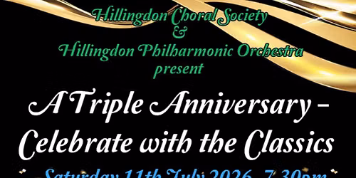 HCS & HPO Triple Anniversary Concert - Celebrate with the Classics