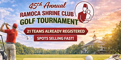 45th Annual Ramoca Shrine Golf Tournament 