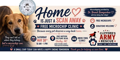Home is Just a Scan Away - CARE Free Microchip Clinic