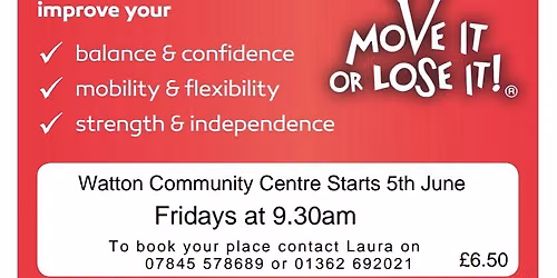 Move It or Lose It!