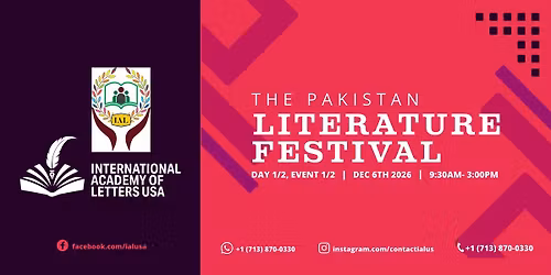 Pakistan Literature Festival \u2013 Day 1\/2 | Event 1\/2