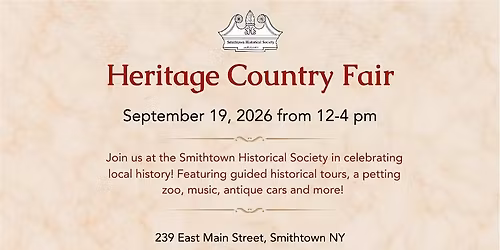 Heritage Country Fair 2026
