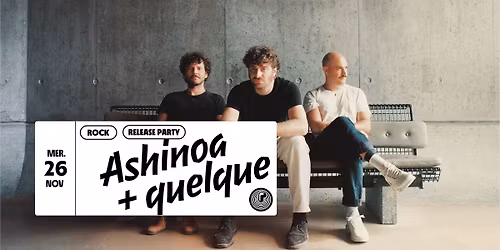 [Release Party] Ashinoa + quelque au P\u00e9riscope 
