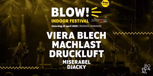 BLOW! Indoor Festival by WMC | 25 april 2026