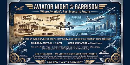 Aviator Night @ Garrison