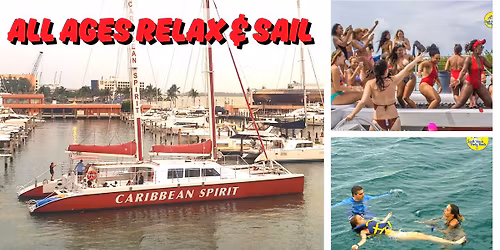 Miami Snorkeling & Water Sports Sailing Yacht Excursion Sail Tan and Chill