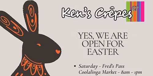 Easter Sunday with Kens Crepes NT