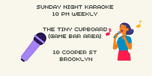 Sunday Night Karaoke