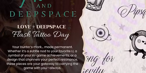 INK AND DEEPSPACE \u2014 Flash Tattoo Day