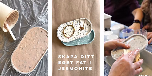 Skapa ditt eget fat i Jesmonite