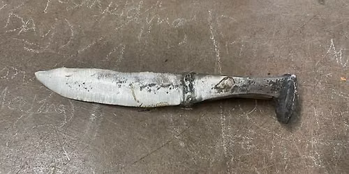 Blacksmith Railroad Spike Knife (Age 8+)