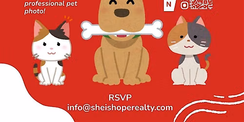 FREE Pet Photo Day - Saturday, July 18 from 12-3pm in Glendale!