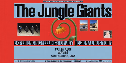 The Jungle Giants - Experiencing Feelings of Joy Tour - Wollongong