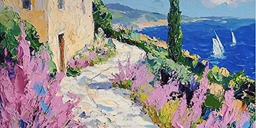 Tuscan Landscapes in Acrylic