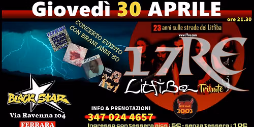 17RE live Black Star FERRARA