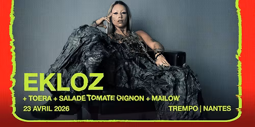 Ekloz + Toera + Mailow + S.T.O en concert \u00e0 Nantes \u2022 Festival Nouvel Orage