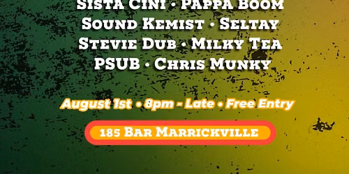 Riddim Rollers @ 185 Marrickville