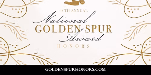 48th Annual National Golden Spur Award Honors