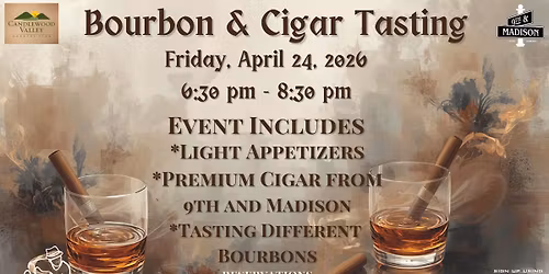 Bourbon & Cigar Tasting