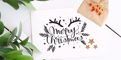 Letteringworkshop \/ Handlettering & Brushlettering f\u00fcr die Weihnachtszeit