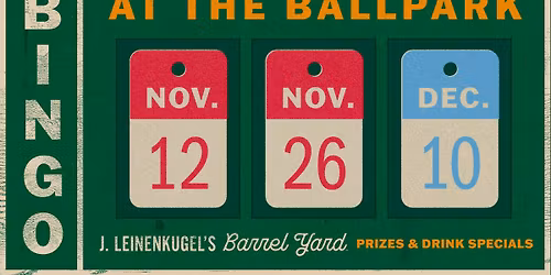 Happy Hour Bingo at the Ballpark!