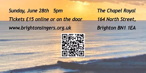 Songs to Cajole and Inspire - a choral feast for a summer's evening
