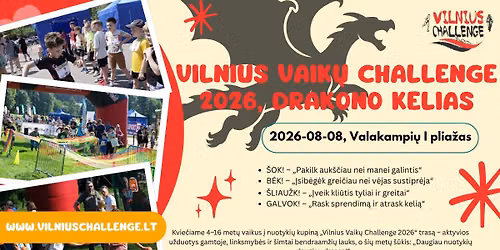 Vilnius Vaik\u0173 Challenge 2026-08-08, Drakono kelias