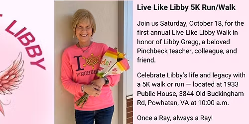 "Live Like Libby" 5K Run/Walk