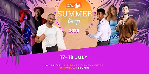 2026 CdB Gone Wild Summercamp - salsa, bachata, kizomba suvelaager
