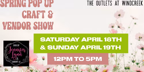 Spring Pop Up Craft & Vendor Show