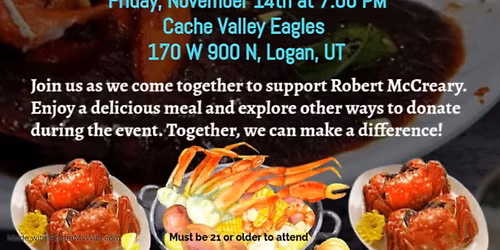 Crab Boil Fundraiser for Robert McCreary