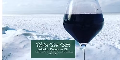 2025 Bradford PA winter wine walk