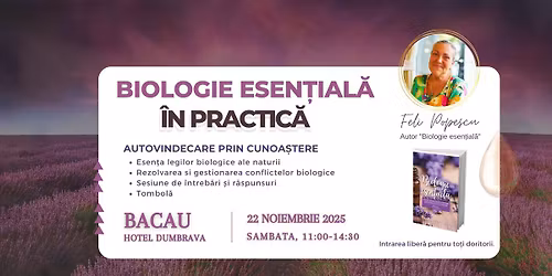 Biologie esentiala in practica