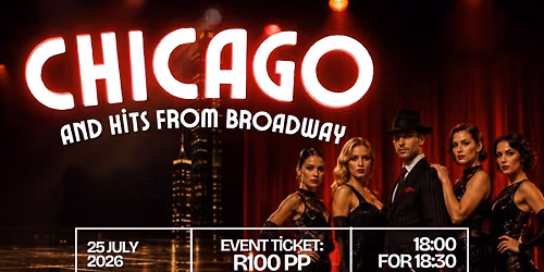Chicago and hits from broadway with Singing Waiters