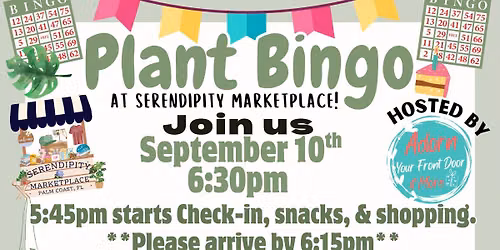 Plant Bingo at The Marketplace - September
