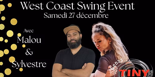 "LAST TINY WESTY OF 2025" avec Malou et Sylvestre: 20h30-21h45: stage \/ 21h45- 1h30: soir\u00e9e