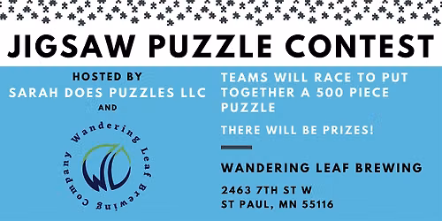 HALLOWEEN Team Jigsaw Puzzle Contest at Wandering Leaf Brewing - Oct 2026