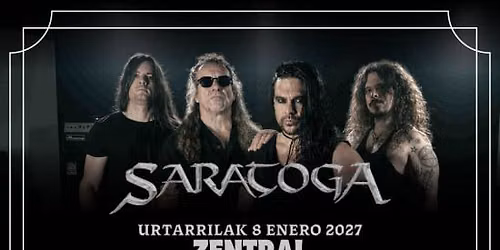 Saratoga + Leo Jim\u00e9nez en Zentral, Pamplona 2027