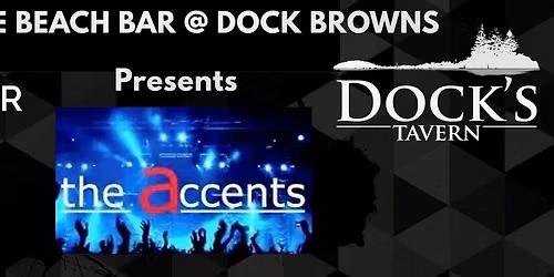 The Accents at Doc Brown's Beach Bar!
