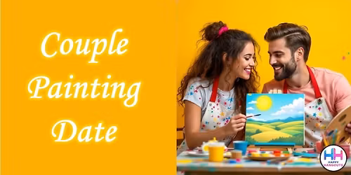 Couple Painting Date