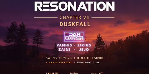 Resonation Chapter VII: Duskfall - Dan Cooper (UK)