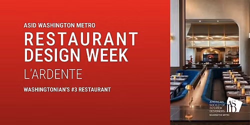 Restaurant Design Week 2026 | Night One: L'ARDENTE