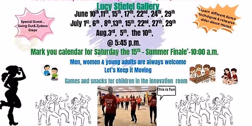 Let's Keep It Moving: FREE Line Dancing @ The Port Arthur Public Library
