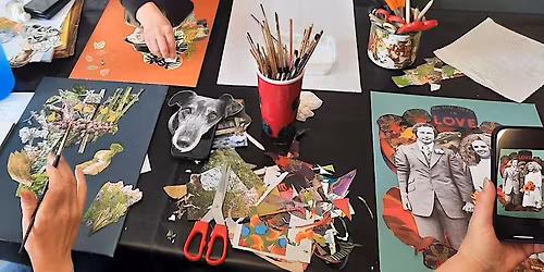 Shrewsbury Arts & Crafts Workshop - Iconic Magazine Collage