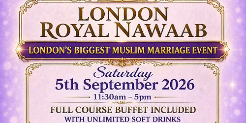 Muslim Marriage Events London - 3 Age Groups