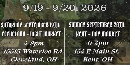 Mabon Renaissance Faire - Whimsigoth Night Market x Mystic Fairy Market