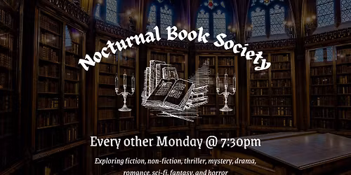 Nocturnal Book Society: Book Club Meet-Up