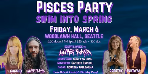Pisces Party: Swim Into Spring @ WOODLAWN HALL